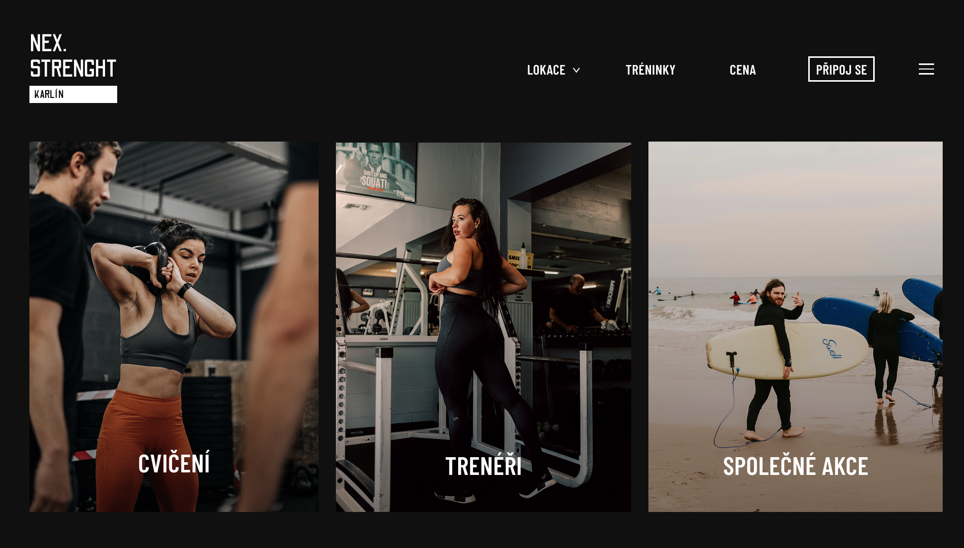 Nabídka služeb fitnes centra